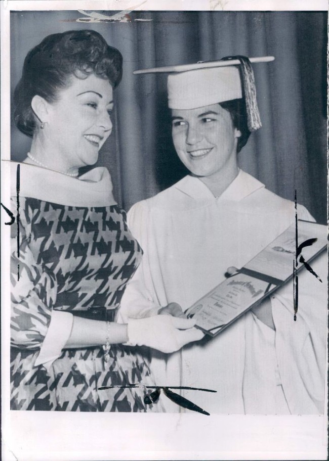 Flashback: Этель Мерман с дочерью Этель, 1959