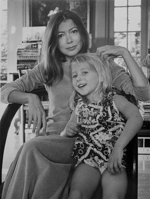 Flashback: Джоан Дидион с дочерью