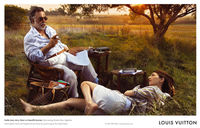 Mood of the day: Фрэнсис Форд и София Коппола в рекламе Louis Vuitton