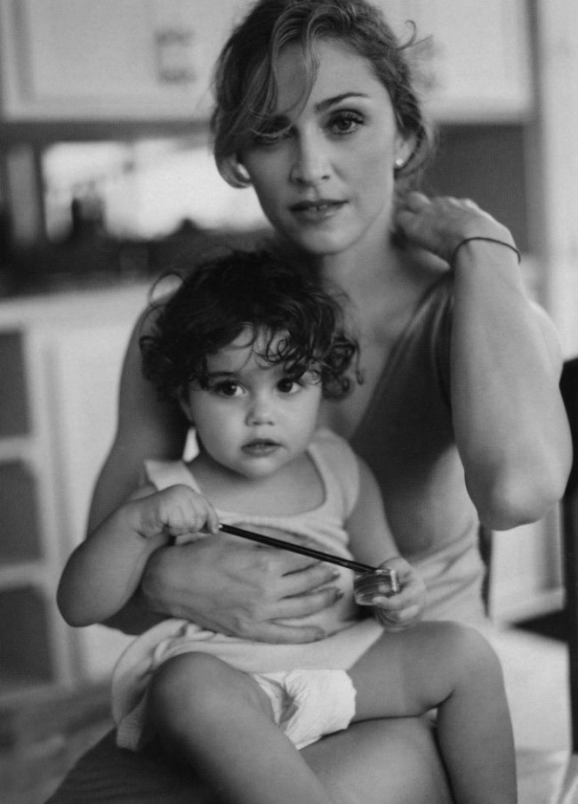 Flashback: Мадонна с дочерью Лурдес Марией Чикконе
