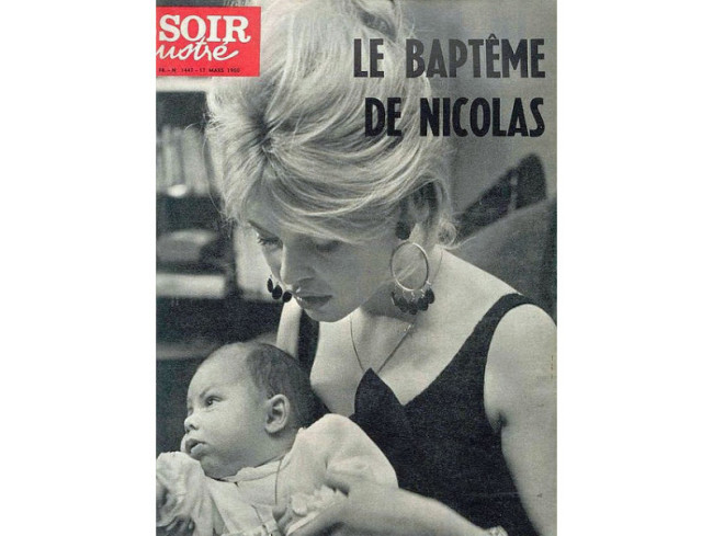 Flashback: Брижит Бардо с сыном Николя, 1960
