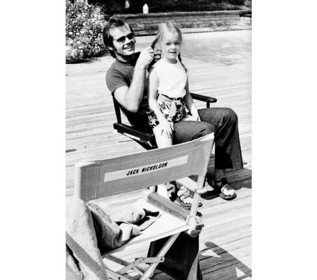 Flashback: Джек Николсон с дочерью Дженнифер, 1970
