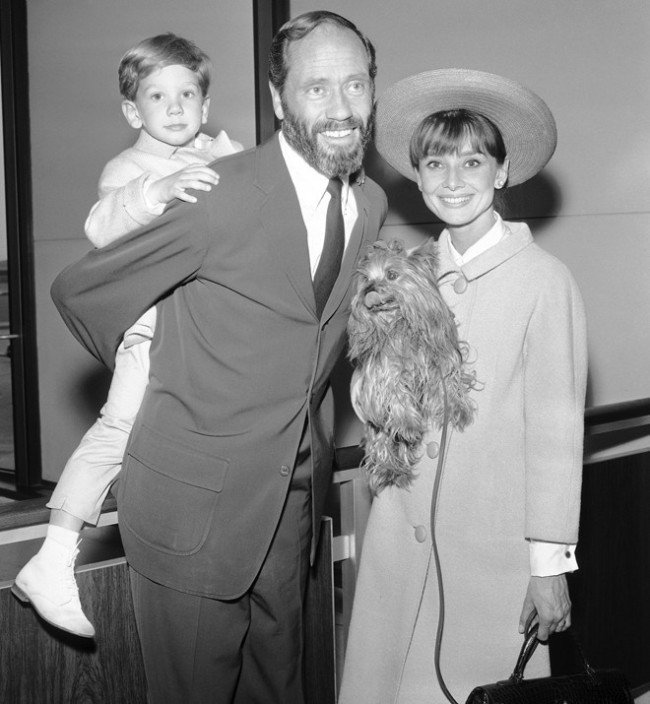 Flashback: семья Хепберн-Феррер в Голливуде, 1963