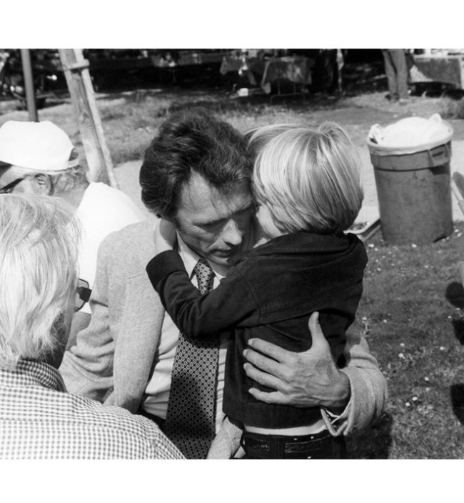 Flashback: Клинт Иствуд с сыном Кайлом, 1975