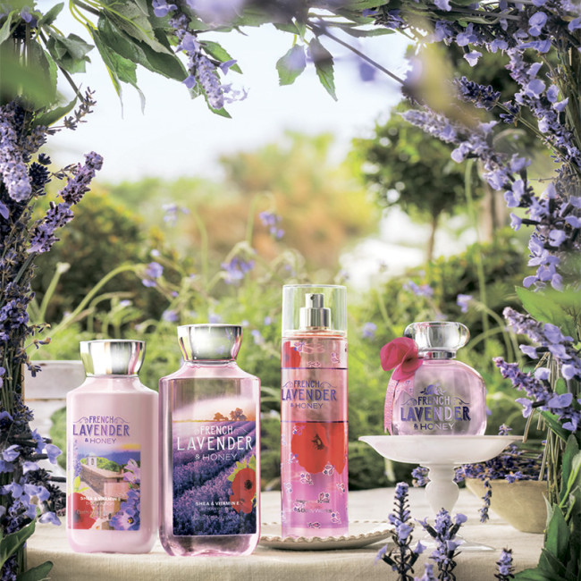 Новая коллекция: French Lavender & Honey от Bath & Body Works 