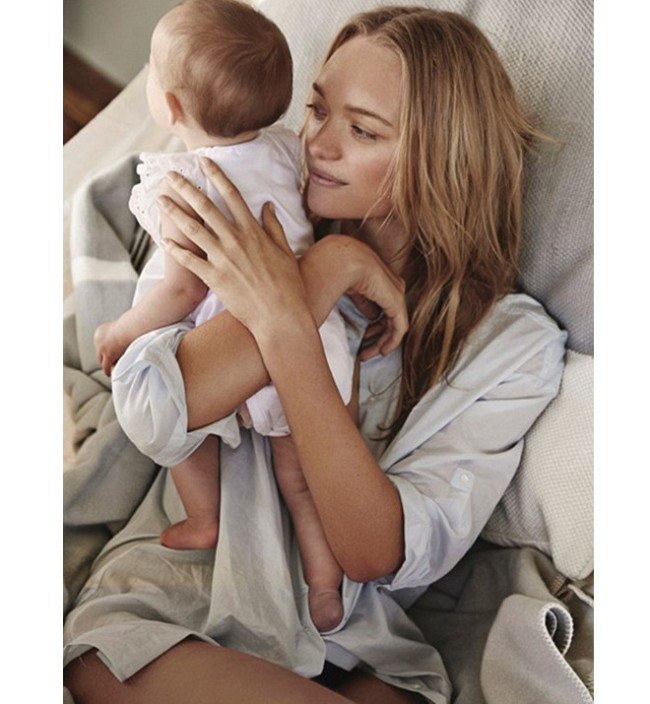 Супермодель Джемма Уорд снялась в рекламной кампании с дочкой Найей