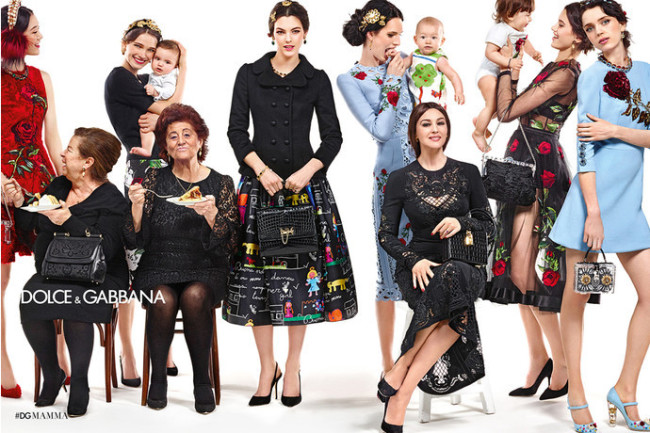 Моника Беллуччи снова снялась в рекламной кампании Dolce & Gabbana  