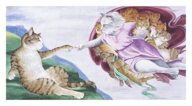 Коты научат разбираться в шедеврах мировой живописи