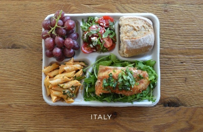 Что дают на обед школьникам в разных странах мира?