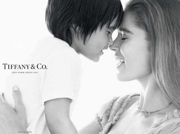 Mood of the day: Даутцен Крез с сыном в рекламной кампании Tiffany&Co