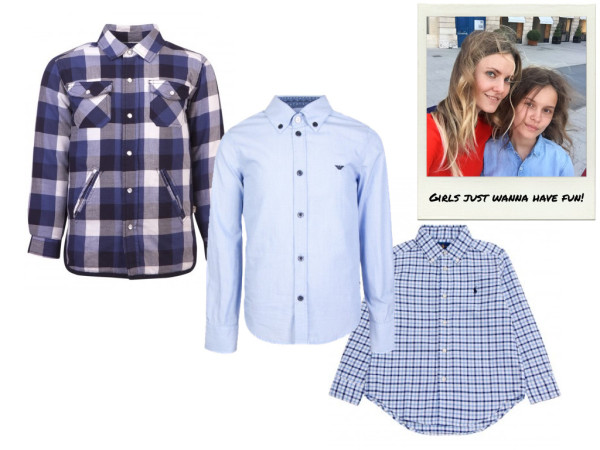 Выбор Кати Мухиной: голубые рубашки