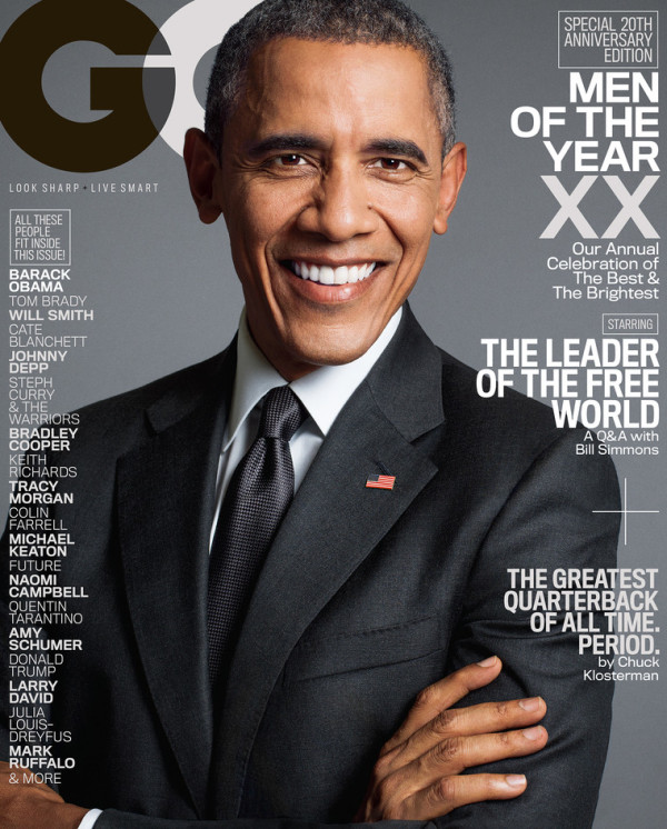 Барак Обама стал Человеком года GQ и рассказал кое-что о семье