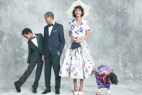 Mood of the day: модель Лия Кебеде с семьёй