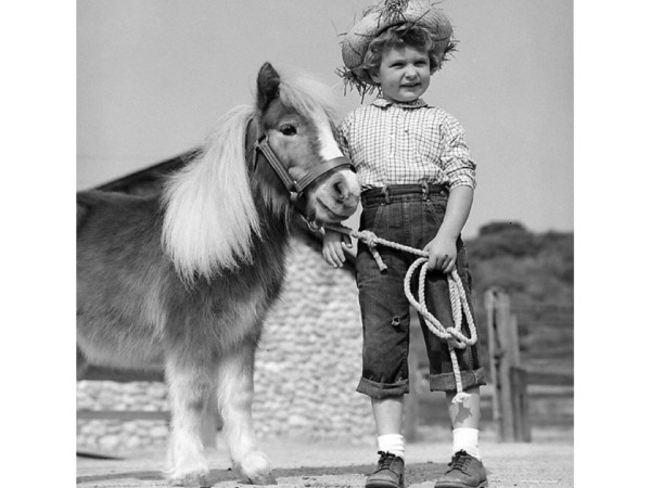Flashback: девочка с лошадкой, 1952