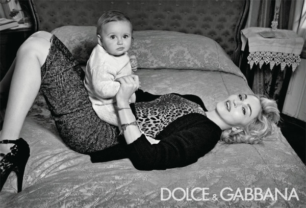 Flashback: Мадонна в рекламной кампании Dolce&Gabbana, 2010
