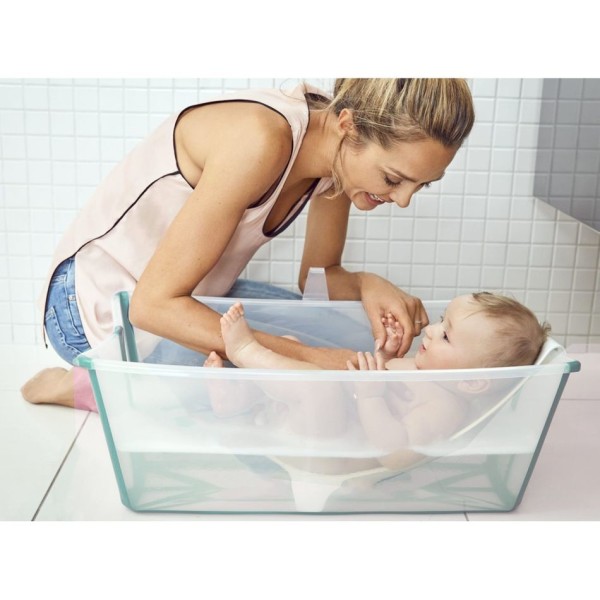 Обновленная вставка для ванночки Stokke Flexi Bath Newborn Support: безопасность для вашего малыша