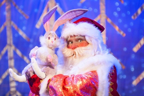 Новогоднее поздравление и спектакль «Дед Мороз» в Московском детском Сказочном театре