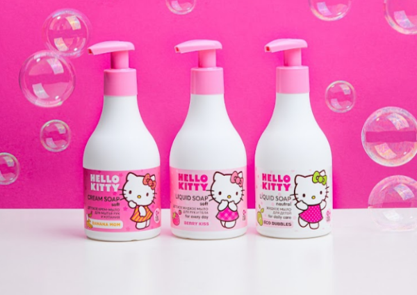 Новинка: ароматное мыло для рук Hello Kitty для детей, и не только